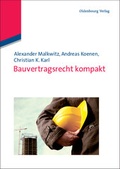 Cover: Bauvertragsrecht kompakt - De Gruyter Oldenbourg