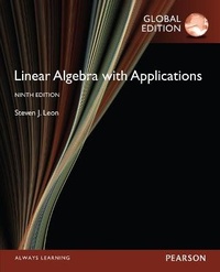 Abbildung von: Linear Algebra with Applications, Global Edition - Pearson Education Limited