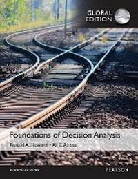 Enlarge image Cover: Foundations of Decision Analysis, Global Edition - Pearson Education Limited
