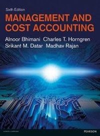 Enlarge image Cover: Management and Cost Accounting - Pearson Education Limited