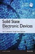 Cover: Solid State Electronic Devices, Global Edition - Pearson Education Limited
