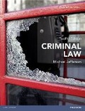 Cover: Criminal Law - Pearson Education Limited
