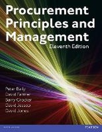 Enlarge image Cover: Procurement, Principles & Management - Pearson Education Limited