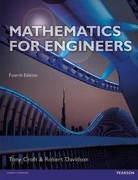 Enlarge image Cover: Mathematics for Engineers 4e with MyMathLab Global - Pearson Education Limited