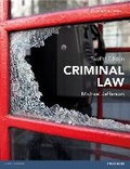 Cover: Criminal Law MyLawChamber pack - Pearson Education Limited