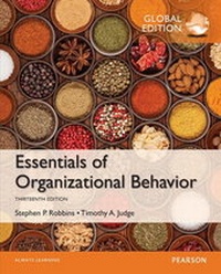 Enlarge image Cover: Essentials of Organizational Behavior with MyManagementLab, Global Edition - Pearson Education Limited