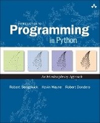 Enlarge image Cover: Introduction to Programming in Python - Addison Wesley