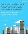 Cover: Deploying and Managing Active Directory with Windows PowerShell - Microsoft Press