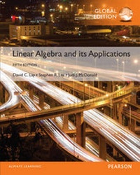 Abbildung von: Linear Algebra and Its Applications with MyMathLab, Global Edition - Pearson Education Limited