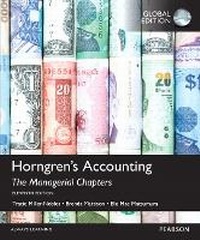 Abbildung von: Horngren's Accounting, The Managerial Chapters, Global Edition - Pearson Education Limited