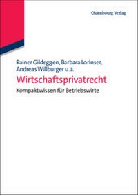 Enlarge image Cover: Wirtschaftsprivatrecht - De Gruyter Oldenbourg