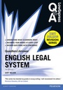 Cover: Law Express Question and Answer: English Legal System(Q&A revision guide) - Pearson Education Limited