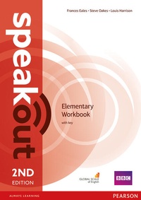 Enlarge image Cover: Speakout Elementary 2nd Edition Workbook with Key - Pearson Longman