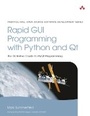 Cover: Rapid GUI Programming with Python and Qt - Pearson