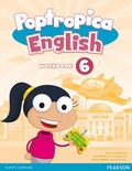 Cover: Poptropica English American Edition 6 Workbook and Audio CD Pack - Pearson Longman