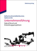 Cover: Unternehmensf&uuml;hrung - De Gruyter Oldenbourg