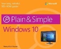 Cover: Windows 10 Plain & Simple - Microsoft Press