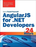 Cover: AngularJS for .NET Developers in 24 Hours, Sams Teach Yourself - Sams Publishing