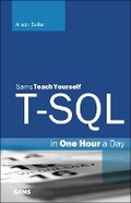Cover: T-SQL in One Hour a Day, Sams Teach Yourself - Sams Publishing