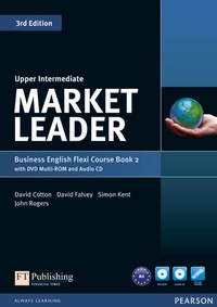Enlarge image Cover: Market Leader Upper Intermediate Flexi Course Book 2 Pack - Pearson Longman