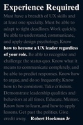 Cover: Experience Required: How to become a UX leader regardless of your role - New Riders