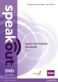 Cover: Speakout Upper Intermediate 2nd Edition Workbook with Key - Pearson Longman