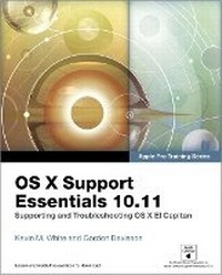 Enlarge image Cover: OS X Support Essentials 10.11 - Apple Pro Training Series (includes Content Update Program) - Peachpit Press Publications