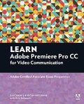 Cover: Learn Adobe Premiere Pro CC for Video Communication - Addison Wesley