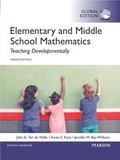 Cover: Elementary and Middle School Mathematics: Teaching Developmentally, Global Edition - Pearson Education Limited