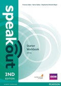 Cover: Speakout Starter 2nd Edition Workbook with Key - Pearson Longman
