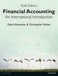 Enlarge image Cover: Financial Accounting 6th Edition - Pearson Education Limited