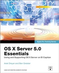 Cover: OS X Server 5.0 Essentials - Apple Pro Training Series - Peachpit Press Publications