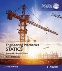 Enlarge image Cover: Engineering Mechanics: Statics, SI Edition - Pearson Education Limited