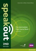 Cover: Speak Pre-Int 2E Flexi CBK 1 Pk - Pearson Longman