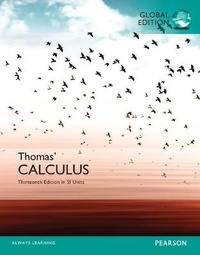 Enlarge image Cover: Thomas' Calculus in SI Units - Pearson Education Limited