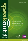 Cover: Speak PreInt 2E Flexi SBK2 + MEL Pk - Pearson Longman