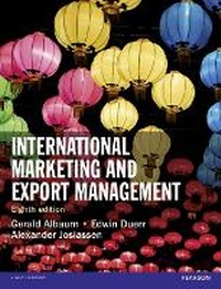 Enlarge image Cover: International Marketing and Export Management - Pearson Education Limited