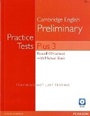 Cover: Practice Tests Plus PET 3 with Key and Multi-ROM/Audio CD Pack - Pearson Longman