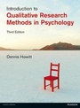 Cover: Introduction to Qualitative Research Methods in Psychology - Pearson Education Limited