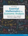 Cover: Essential Mathematics for Economic Analysis - Pearson Education Limited