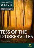 Cover: Tess of the D'Urbervilles: York Notes A-level English Literature Study Guide - for 2026, 2027 exams - Pearson Education Limited