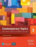 Cover: Contemporary Topics 3 with Essential Online Resources - Pearson Education (US)