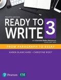 Cover: Ready to Write 3 with Essential Online Resources - Pearson Education (US)