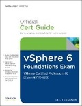 Cover: vSphere 6 Foundations Exam Official Cert Guide (Exam #2V0-620) - VMWare Press