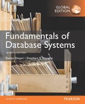 Cover: Fundamentals of Database Systems, Global Edition - Pearson Education Limited
