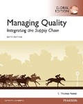 Cover: Managing Quality: Integrating the Supply Chain, Global Edition - Pearson Education Limited