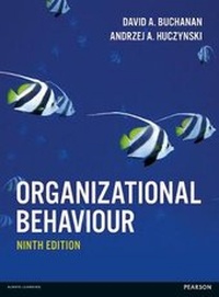 Enlarge image Cover: Organizational Behaviour - Pearson Education Limited