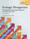 Cover: Strategic Management: A Competitive Advantage Approach, Concepts and Cases + MyLab Management with Pearson eText, Global Edition - Pearson Education Limited