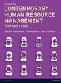 Cover: Contemporary Human Resource Management - Pearson Education Limited