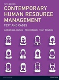 Cover: Contemporary Human Resource Management - Pearson Education Limited